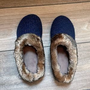 Isotoner Faux Fur Slippers